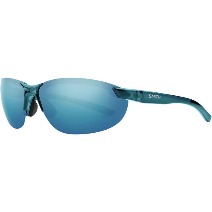 Smith Parallel 2 Polarized Sunglasses Accessories 03971 Crystal Mediterranean Frame/Blue Mirror