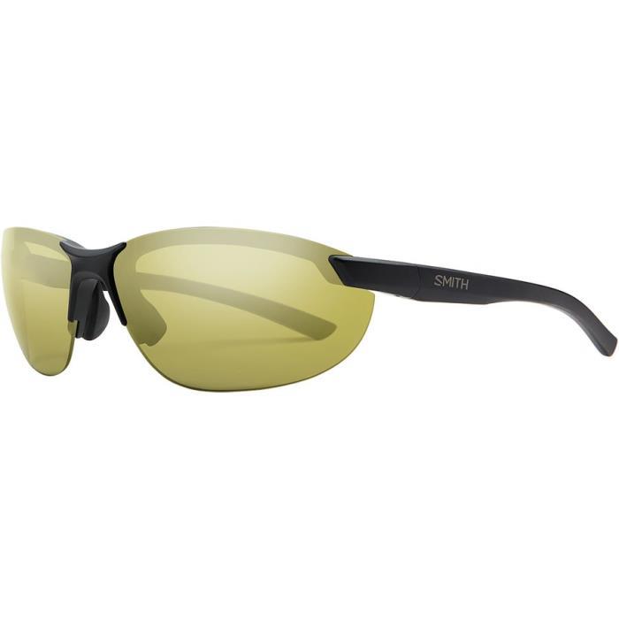 Smith Parallel 2 Polarized Sunglasses Accessories 03969 Matte BL Frame/Gold Mirror