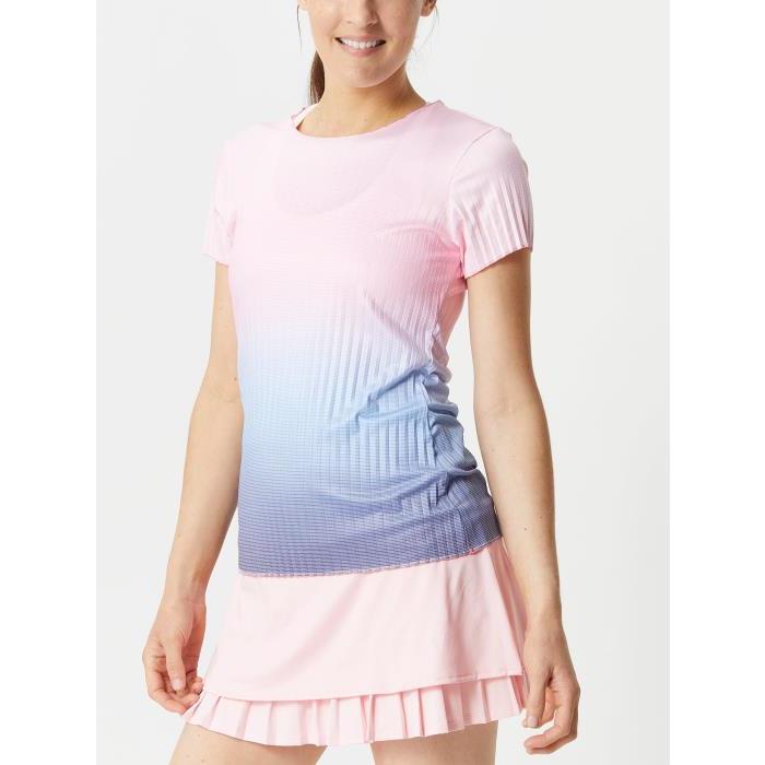 KSwiss Womens Summer Pleated Top 01054 Pink