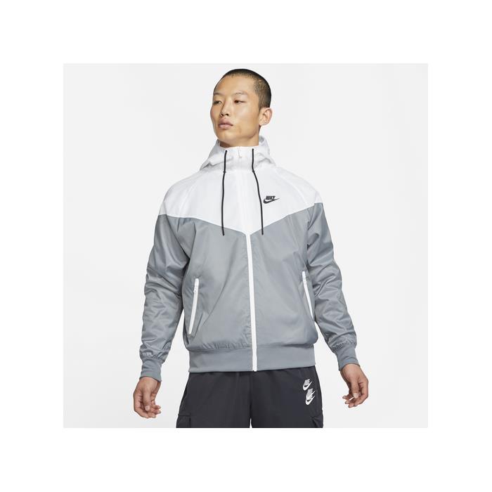 Nike Woven Windrunner Hooded Jacket 02925 GREY/WH