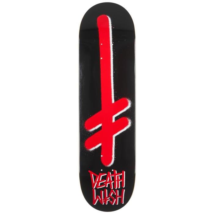 Deathwish Gang Logo Black/Red Deck 01765